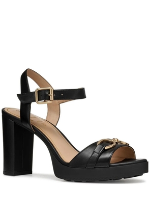 Geox 85mm Walk Pleasure platform sandals - Black