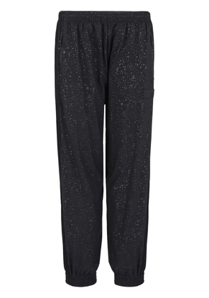 Ea7 Emporio Armani printed track pants - Black