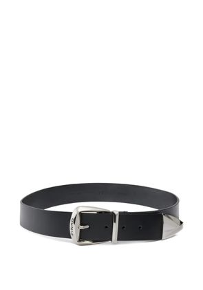 PINKO Nazca logo-buckle belt - Black