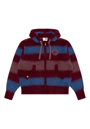 A BATHING APE® striped hoodie - Blue