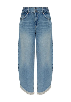 AllSaints TAYLOR frayed-hem jeans - Blue
