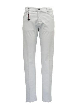 Marco Pescarolo button-fly trousers - White