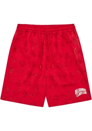 Billionaire Boys Club logo-print shorts - Red
