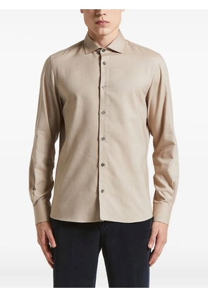 Peserico long-sleeve shirt - Neutrals