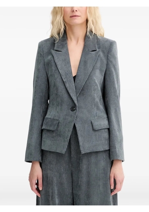MUNTHE Lawo corduroy notched blazer - Grey