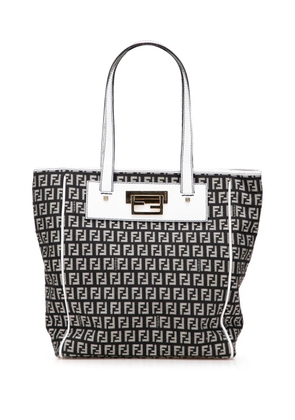 Fendi Pre-Owned 2000-2010 Zucchino Canvas tote bag - Black