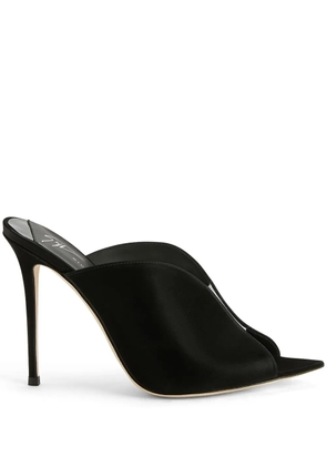 Giuseppe Zanotti 105mm Intriigo Muse sandals - Black