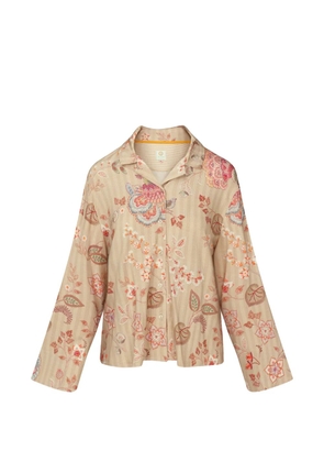 PIP STUDIO floral-print blouse - Brown