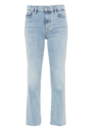 FRAME high-rise straight-leg jeans - Blue
