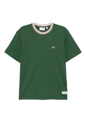 Lacoste logo-patch T-shirt - Green