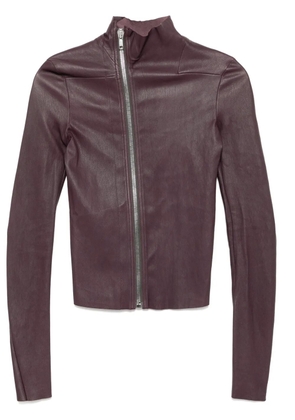 Rick Owens asymmetric design jacket - Purple