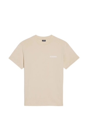 Jacquemus logo T-shirt - Neutrals