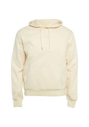 Jacquemus Pre-Owned logo-embroidered hoodie - Neutrals