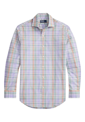Polo Ralph Lauren plaid-pattern shirt - Purple