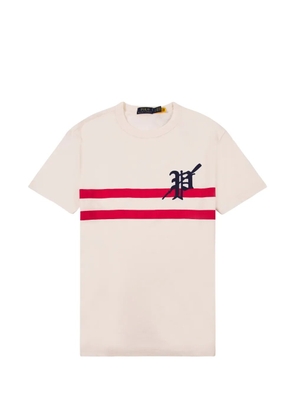 Polo Ralph Lauren striped gothic T-shirt - Neutrals