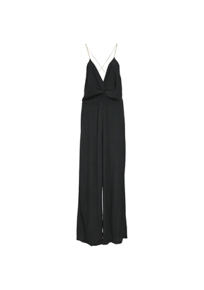 Ba&Sh chain-strap V-neck jumpsuit - Black