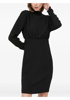 Notes du Nord high-neck pleated mini dress - Black