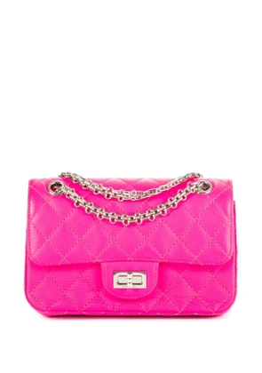 CHANEL Pre-Owned 2.55 Mini 224 Double Flap shoulder bag - Pink