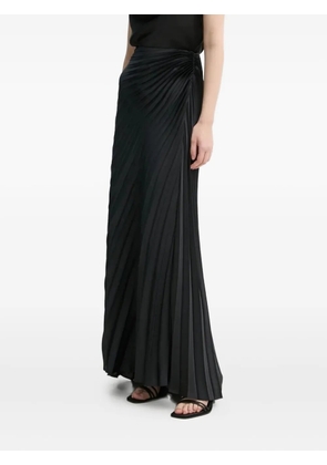 A.L.C. pleated maxi skirt - Black