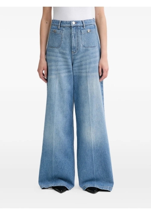 MUNTHE Lodwar wide-leg jeans - Blue