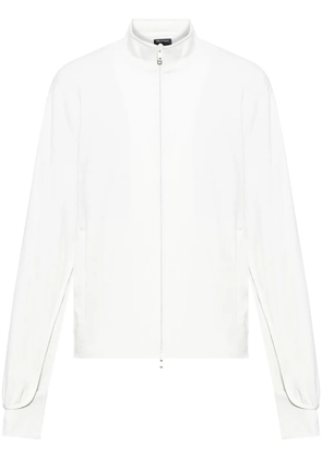 Y-3 zip-up jacket - White