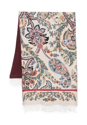 Etro Pre-Owned paisley scarf - Neutrals