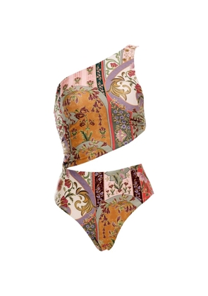 Agua By Agua Bendita Greisa Aura cut-out one-piece swimsuit - Orange