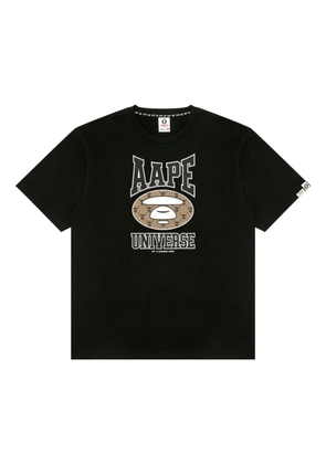 AAPE BY *A BATHING APE® graphic T-shirt - BKX BLACK