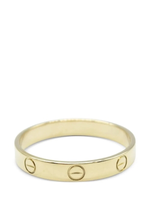 Cartier 2010s Mini Love 18k gold ring