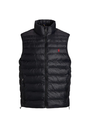 Polo Ralph Lauren zip puffer gilet - Black