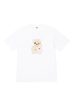 Supreme bear-print T-shirt - White