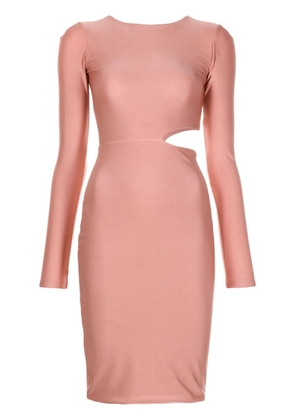 Lethicia Bronstein Sophia cut-out midi dress - Pink