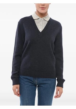 LOEWE layered sweater - Grey