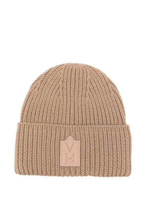Mackage logo-patch beanie - Neutrals