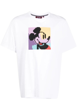 Mostly Heard Rarely Seen 8-Bit Legendary Mouse cotton T-shirt - White