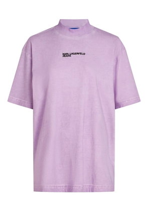 Karl Lagerfeld Jeans relax washed T-shirt - Purple