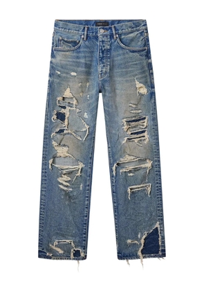 Purple Brand P011 Repair Blowout jeans - Blue