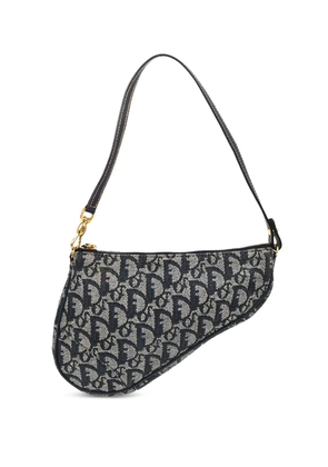 Christian Dior Pre-Owned 2001 Trotter Saddle handbag - Blue