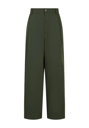 TOMBOY pleated wide-leg trousers - Green
