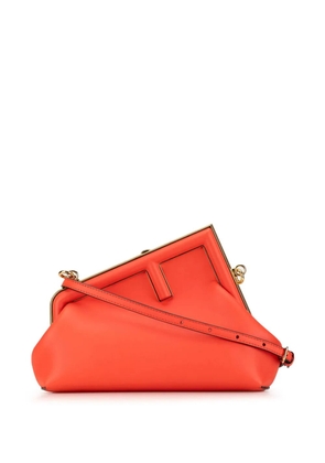 Fendi Pre-Owned 2019 Small Nappa Fendi First crossbody bag - Red