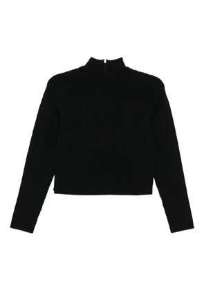 Michael Kors logo jacquard top - Black