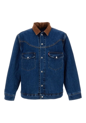 Levi's corduroy-collar denim jacket - Blue