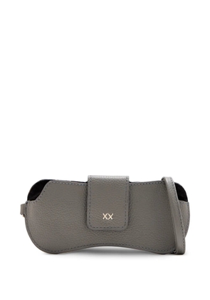 Forsa flap strap wash bag - Grey