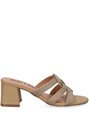 Bibi Lou 60mm Alia sandals - Neutrals