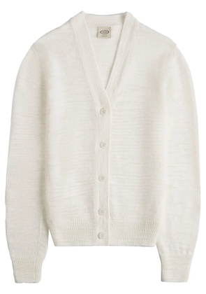 Tod's V-neck knit cardigan - White