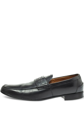 Gucci Pre-Owned leather loafers - Black