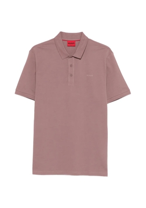 BOSS buttoned polo shirt - Pink