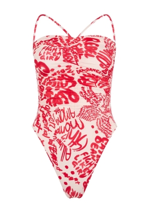 DSQUARED2 strappy one-piece - Neutrals