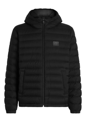 Dolce & Gabbana hooded quilted jacket - Black
