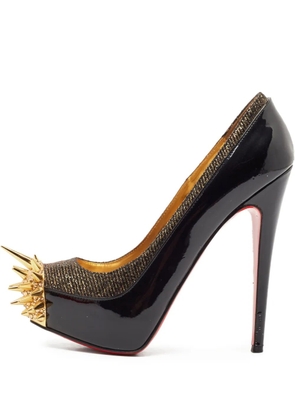 Christian Louboutin Pre-Owned 145mm Lady Asteroid pumps - Black